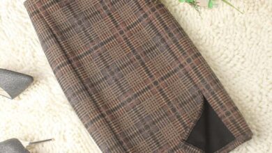 طريقة تفصيل تنورة للمبتدئين خطوة بخطوة