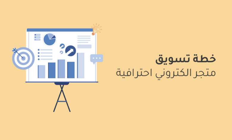 خطة تسويق متجر إلكتروني للمبتدئين خطوة بخطوة