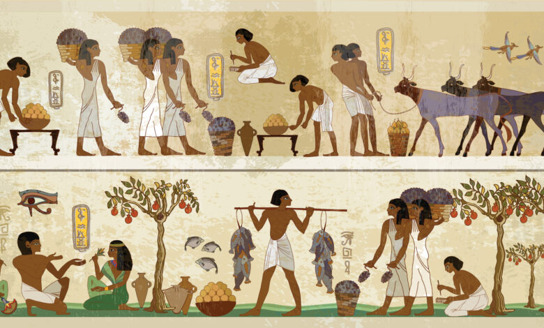 التجارة والاقتصاد في العصور الفرعونية