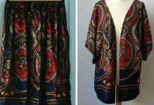 تجديد وإعادة تصميم التنورة القديمة