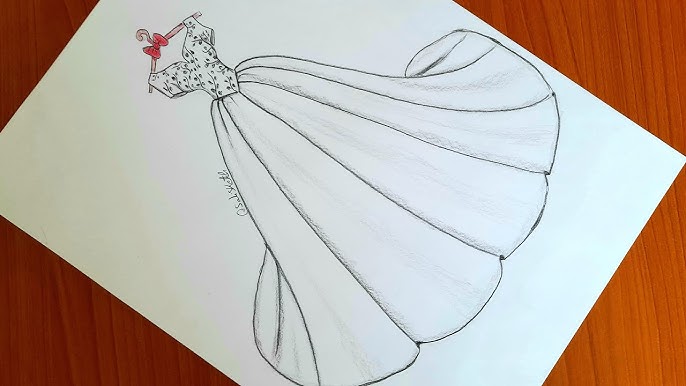 خطوات تفصيل فستان بسيط للمبتدئين
