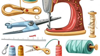 أدوات الخياطة الأساسية للمبتدئين