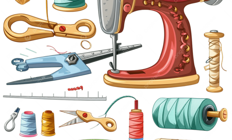 أدوات الخياطة الأساسية للمبتدئين
