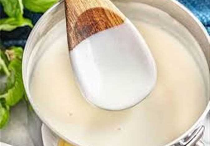 صوص البشاميل المثالي بدون تكتل