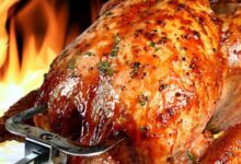 وصفة الدجاج المشوي بالفرن الكاملة
