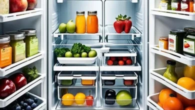 تنظيم الثلاجة والفريزر لمنع الهدر