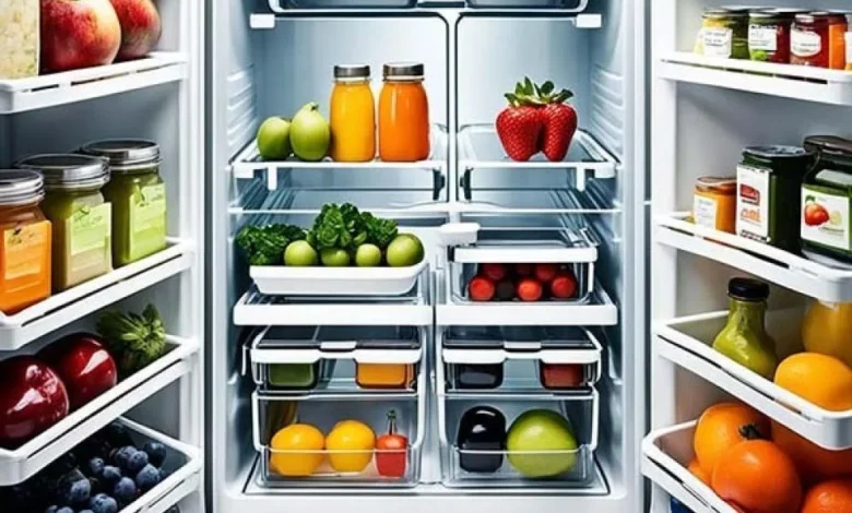 تنظيم الثلاجة والفريزر لمنع الهدر