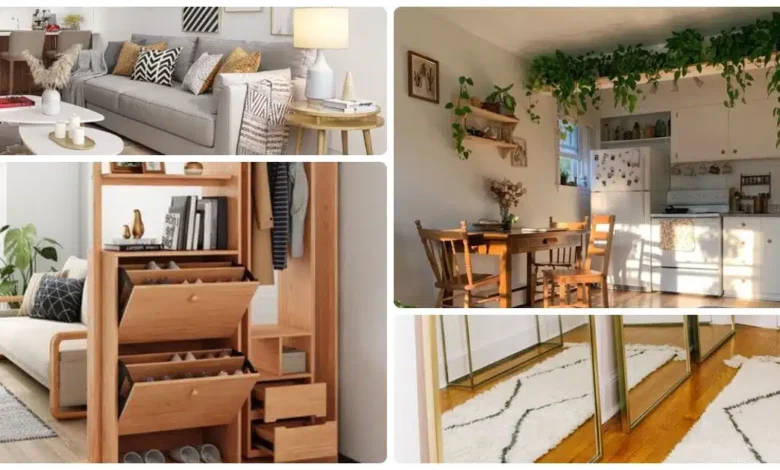 تنظيم مساحات التخزين الصغيرة بذكاء