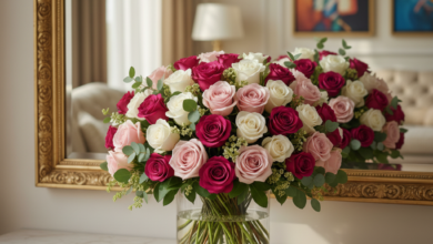 فن "تنسيق الزهور"