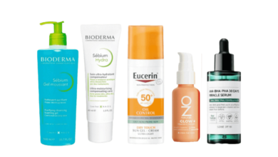 روتين البشرة الدهنية