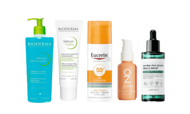 روتين البشرة الدهنية