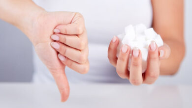 تأثير السكر على البشرة